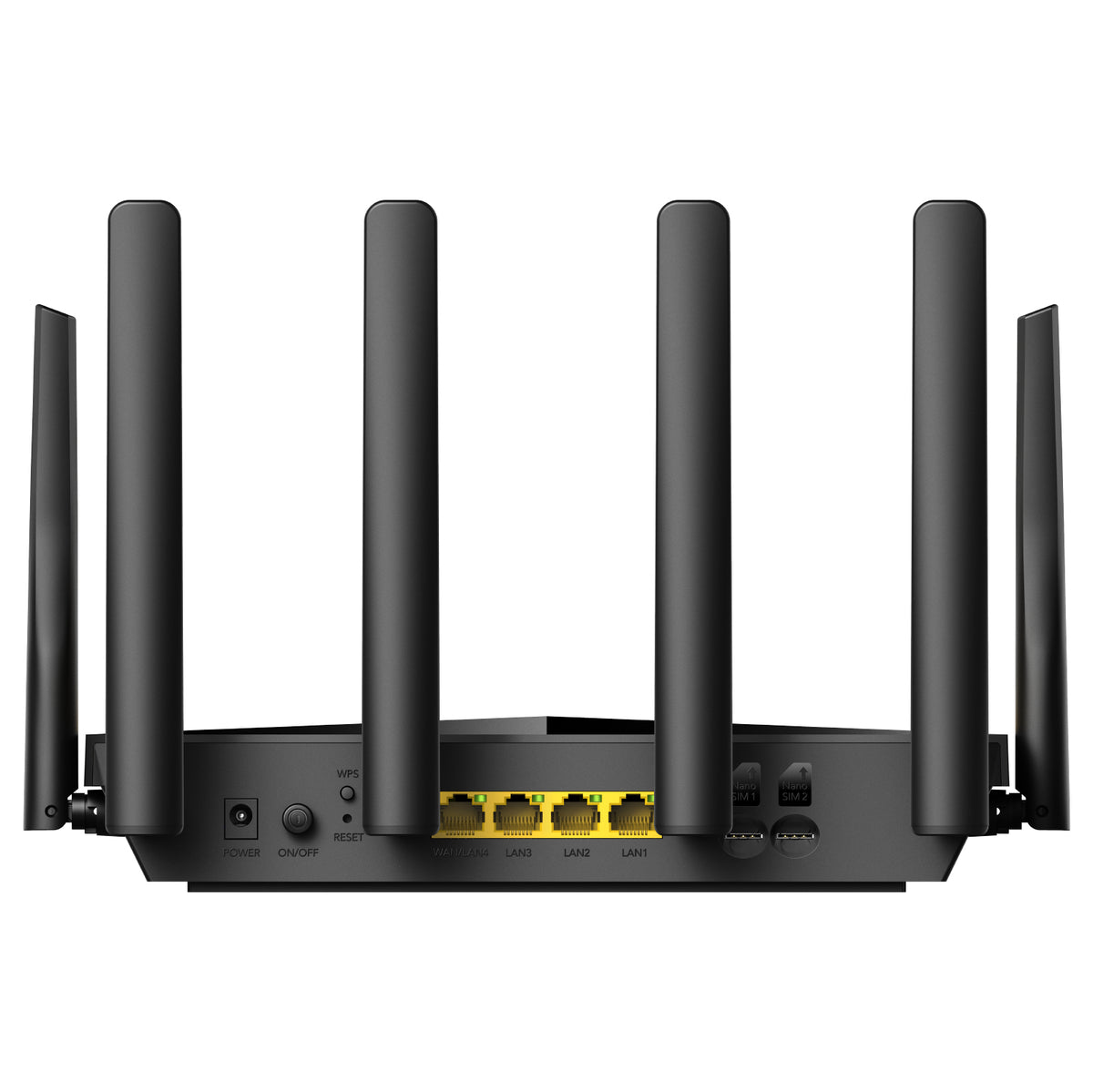 Cudy LT700 routeur sans fil Gigabit Ethernet Bi-bande (2,4 GHz / 5 GHz) 4G Noir