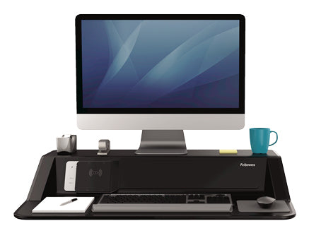 FELLOWES PLATE-FORME ASSIS-DEBOUT LOTUS DX - NOIR