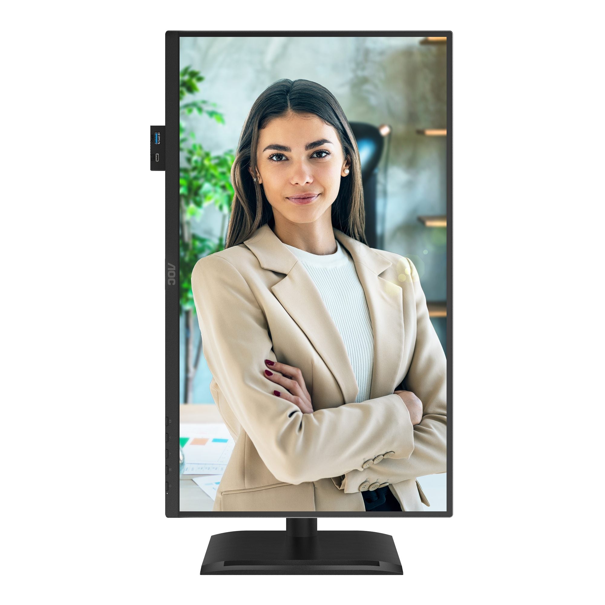 AOC 24P4U 23.8p FHD IPS 120Hz 4ms HDMI DP USB 3.2x4 Height