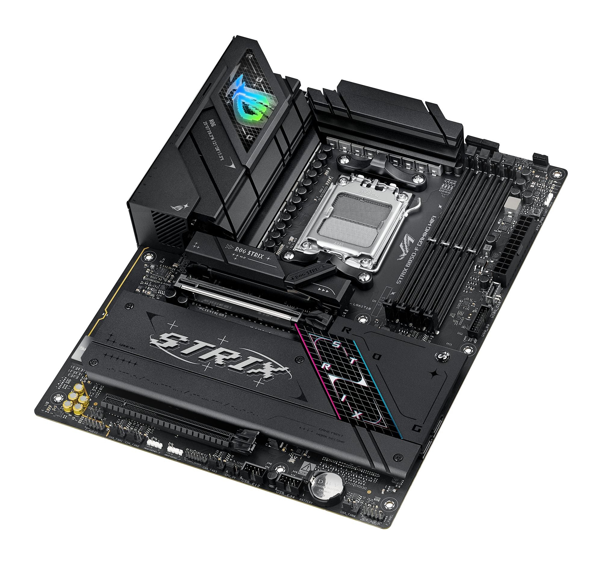 ASUS ROG STRIX B850-F GAMING WIFI AM5 DDR5 ATX MB 1xHDMI 1xDP 4xM.2 2xSATA