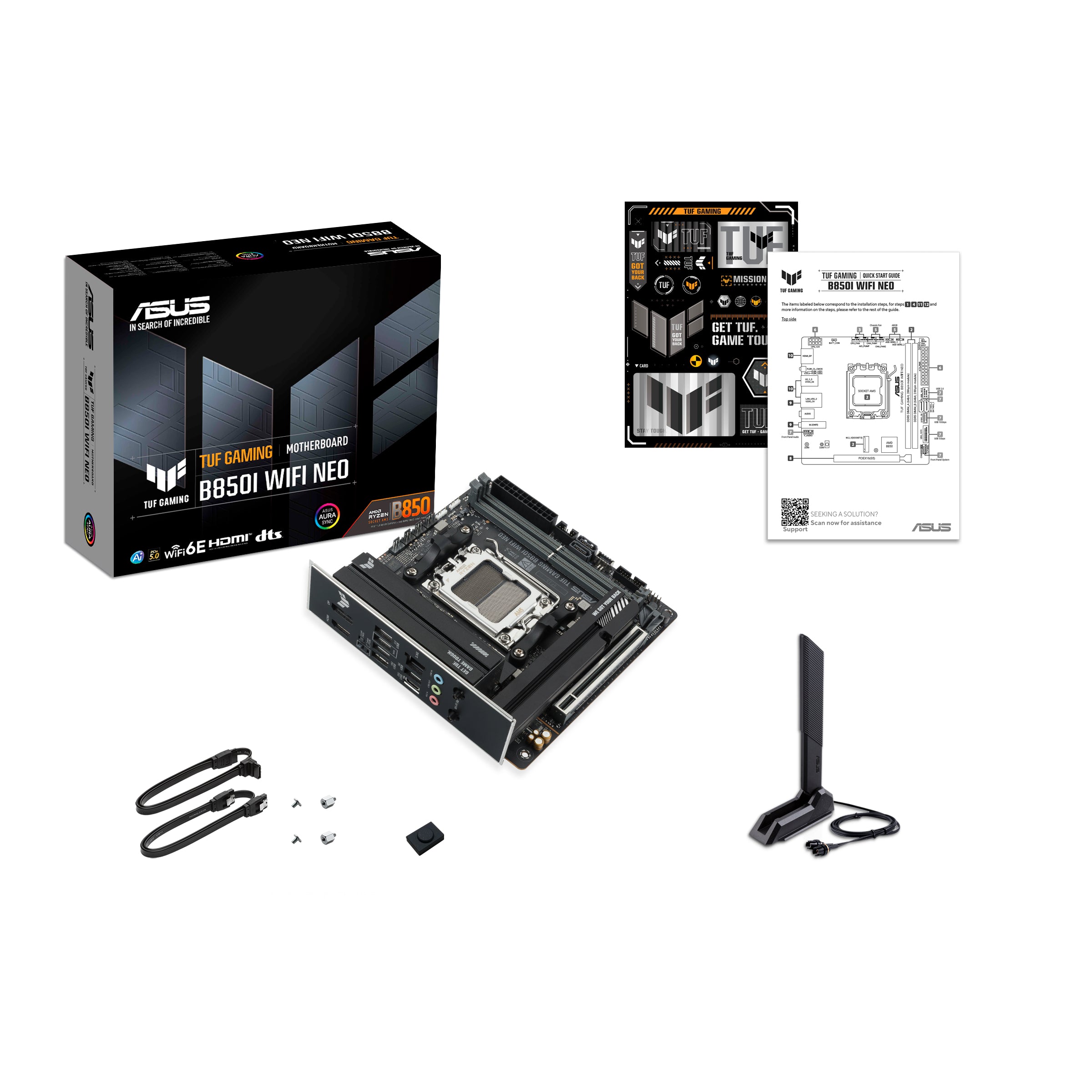ASUS TUF GAMING B850I WIFI NEO AM5 MB