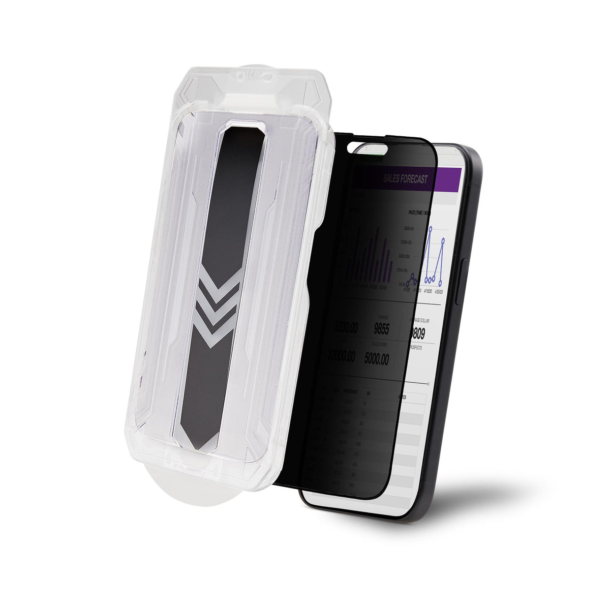 4-Way Privacy Screen For iPhone 15 Pro