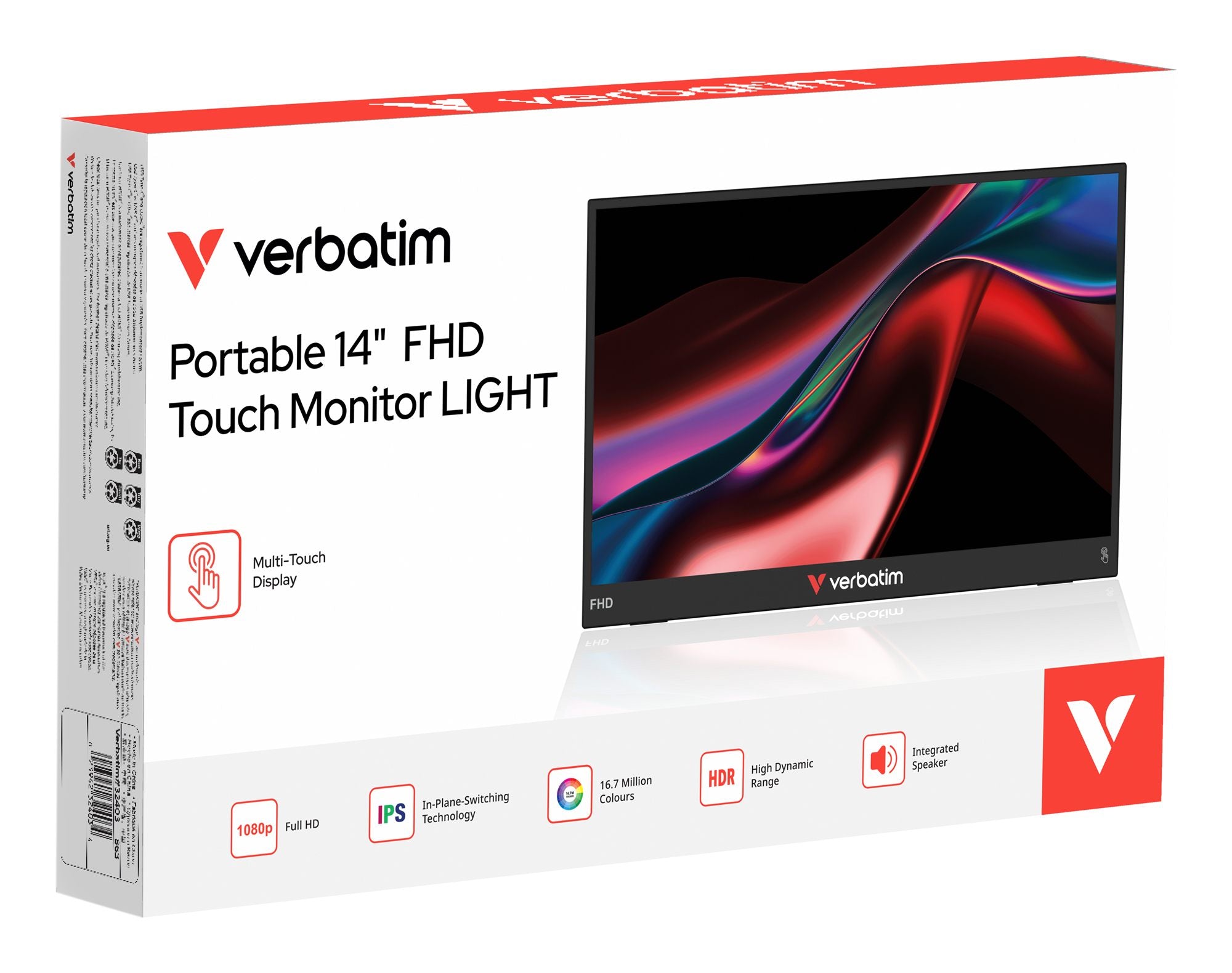 Portable 14" FHD Touch Monitor LIGHT