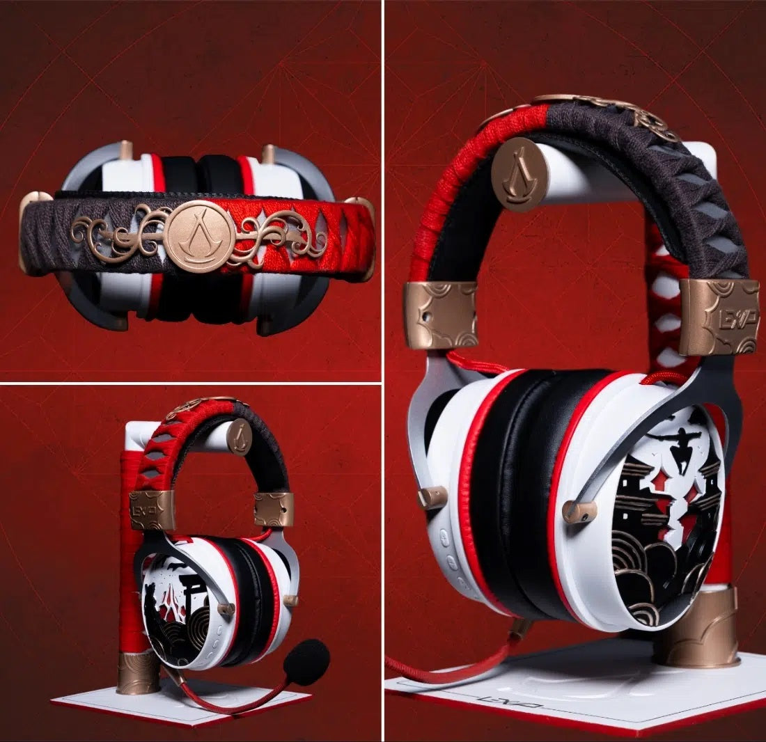 LEXIP X UBISOFT ASSASSINS CREED SHADOWS COFFRET ASSASSIN JEU PC CASQUE MANETTE