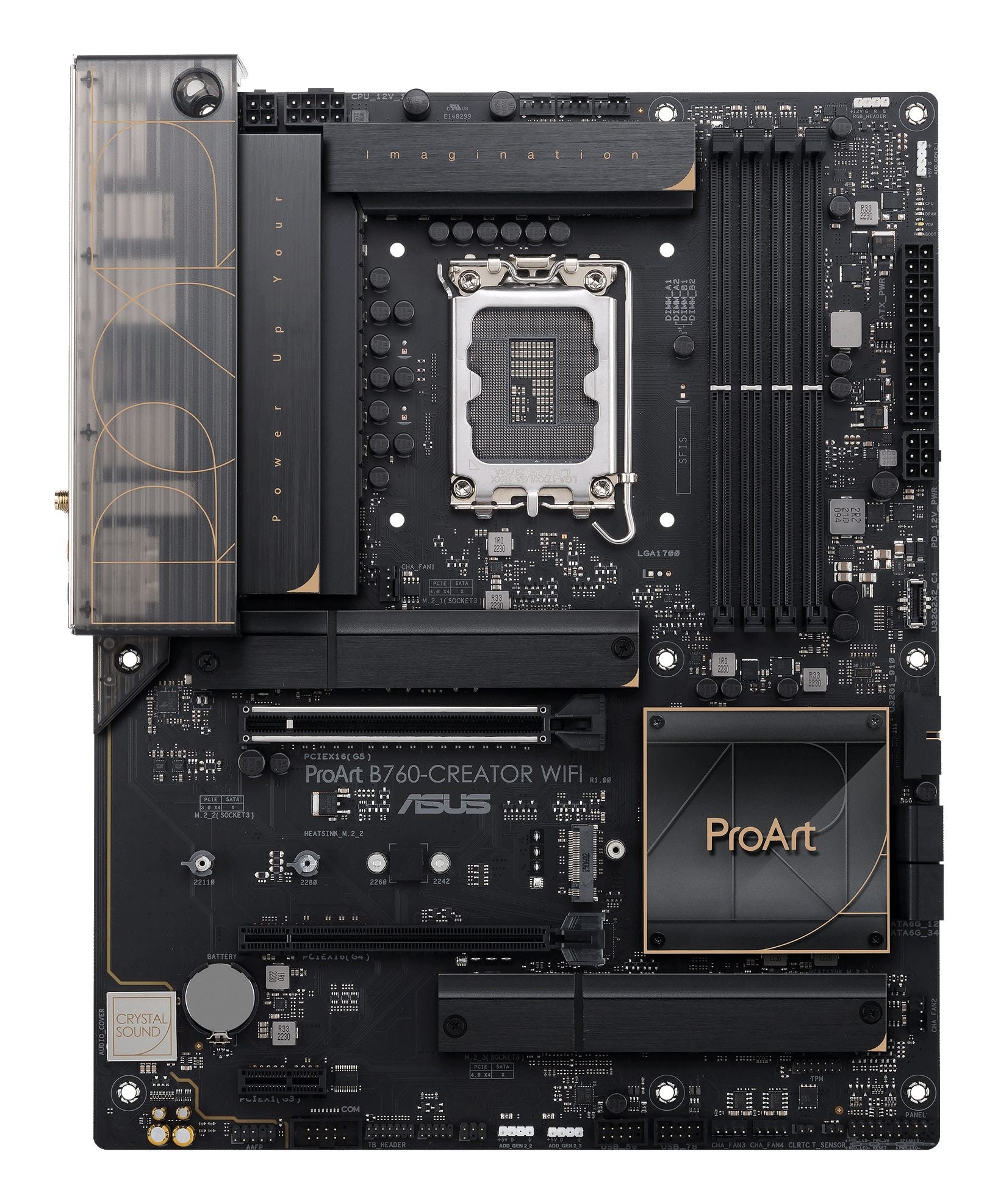 ASUS PROART B760-CREATOR WIFI LGA 1700 4xDDR5 ATX 4xSATA MB 1xHDMI 1xDP 3xM.2