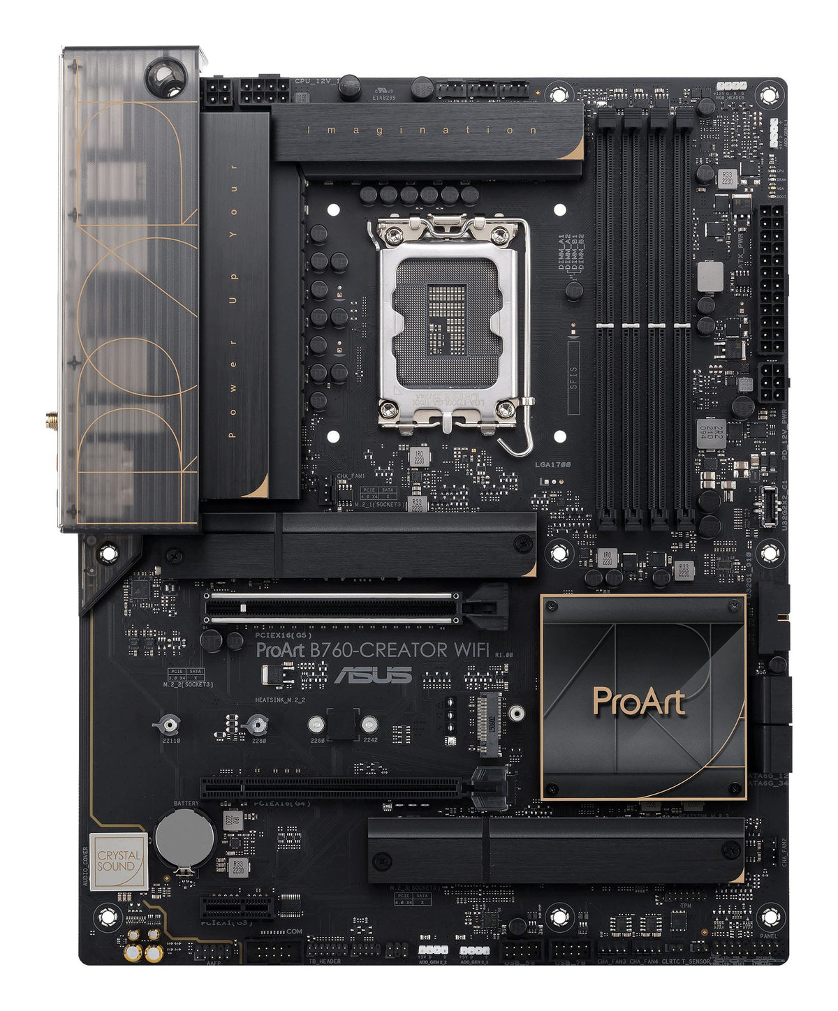 ASUS PROART B760-CREATOR WIFI LGA 1700 4xDDR5 ATX 4xSATA MB 1xHDMI 1xDP 3xM.2
