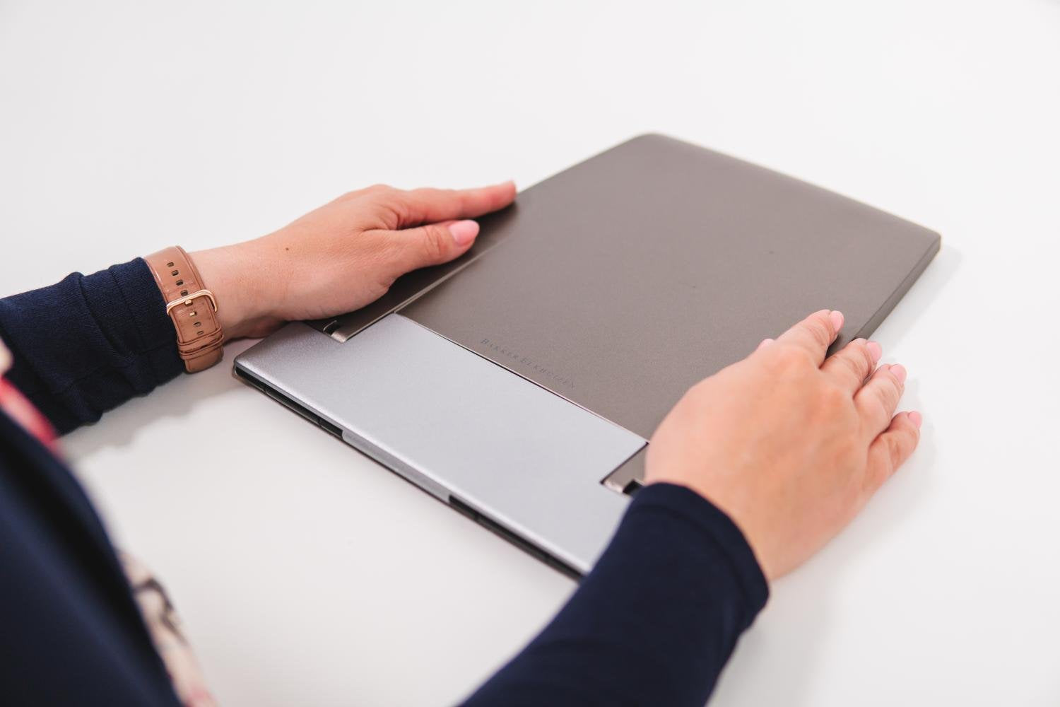 BAKKERELKHUISEN Support de PC portable Ergo-Q 330 Circular