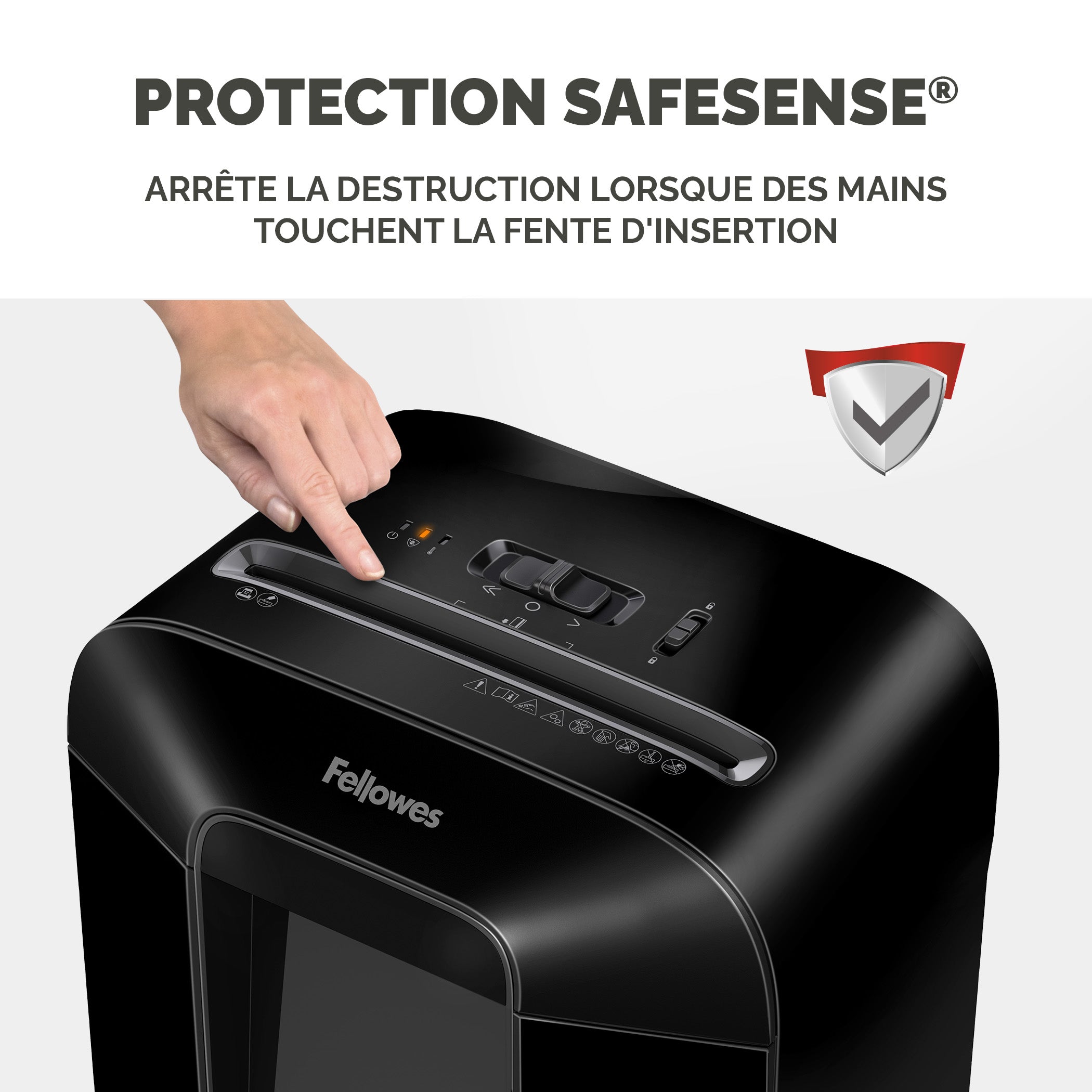 FELLOWES Powershred LX85 Shredder Cross Cut 230V EU