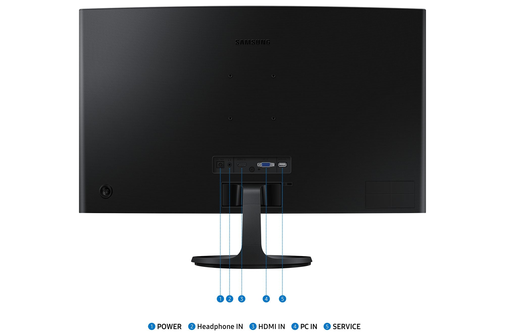 Samsung LS27D364GAUXEN Moniteur LCD Full HD de 27 pouces avec angle de vision de 178 degrés