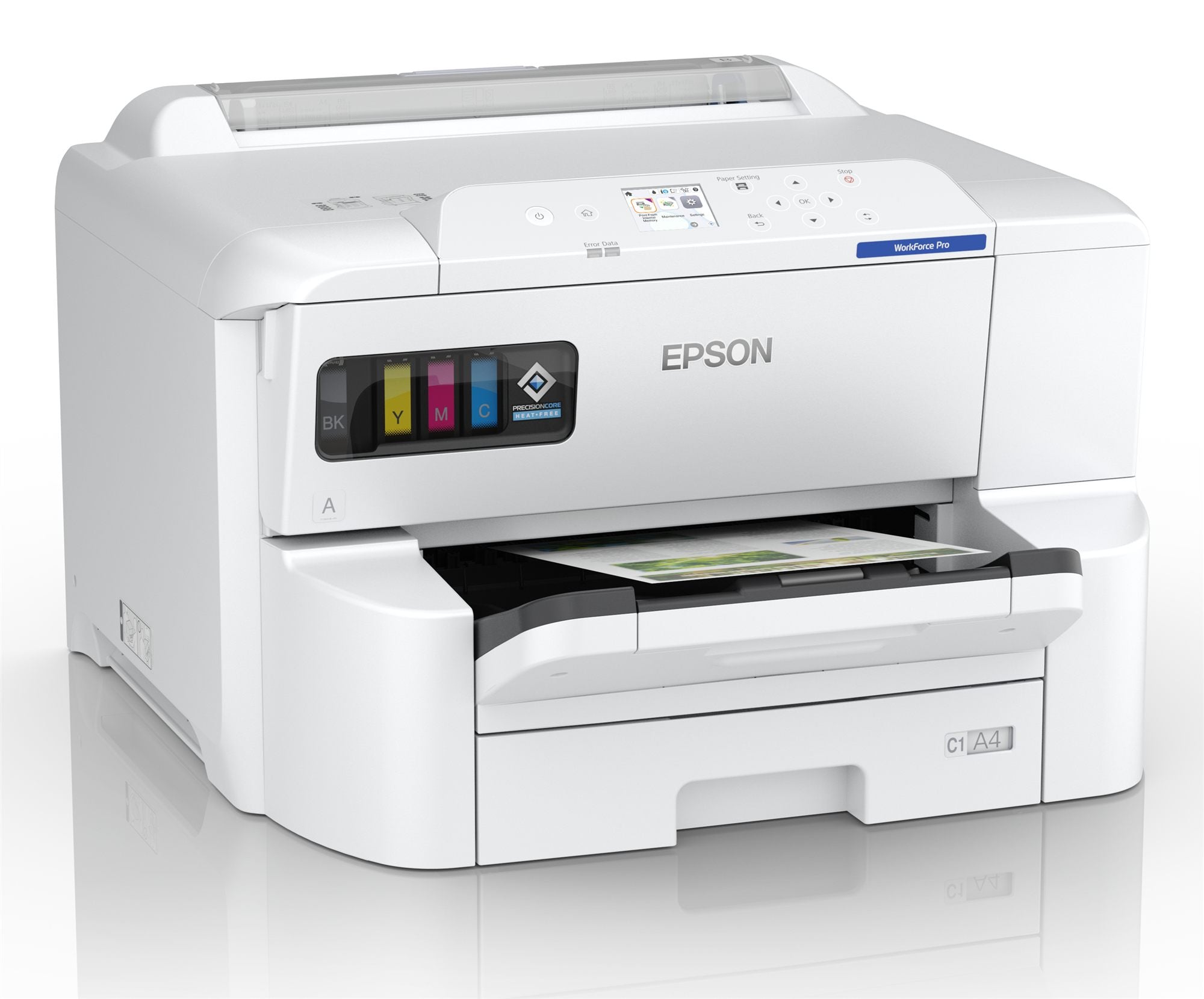 EPSON WorkForce Pro EP-C7000DW Printer colour Duplex inkjet A3 4800x1200dpi 25ppm mono 24ppm colour 335sheets USB LAN Wi-Fi