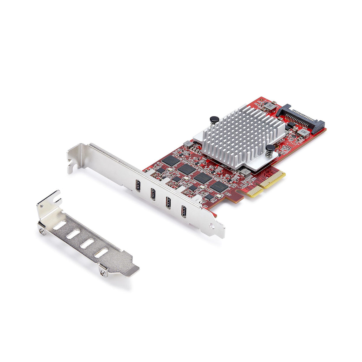 4-Port USB Type-C PCIe Card USB-C 10Gb