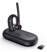 Yealink BH71 Pro Sans fil Crochets auriculaires Bureau/Centre d'appels USB Type-C Bluetooth Noir