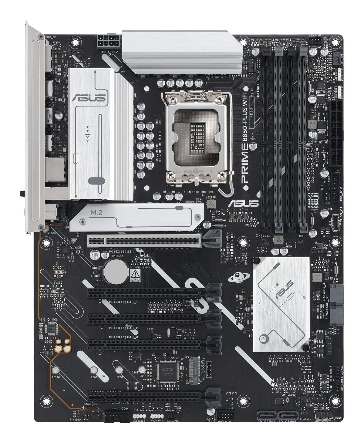 ASUS PRIME B860-PLUS WIFI LGA1851 DDR5 ATX MB 1xHDMI 1xDP 2xM.2 4xSATA
