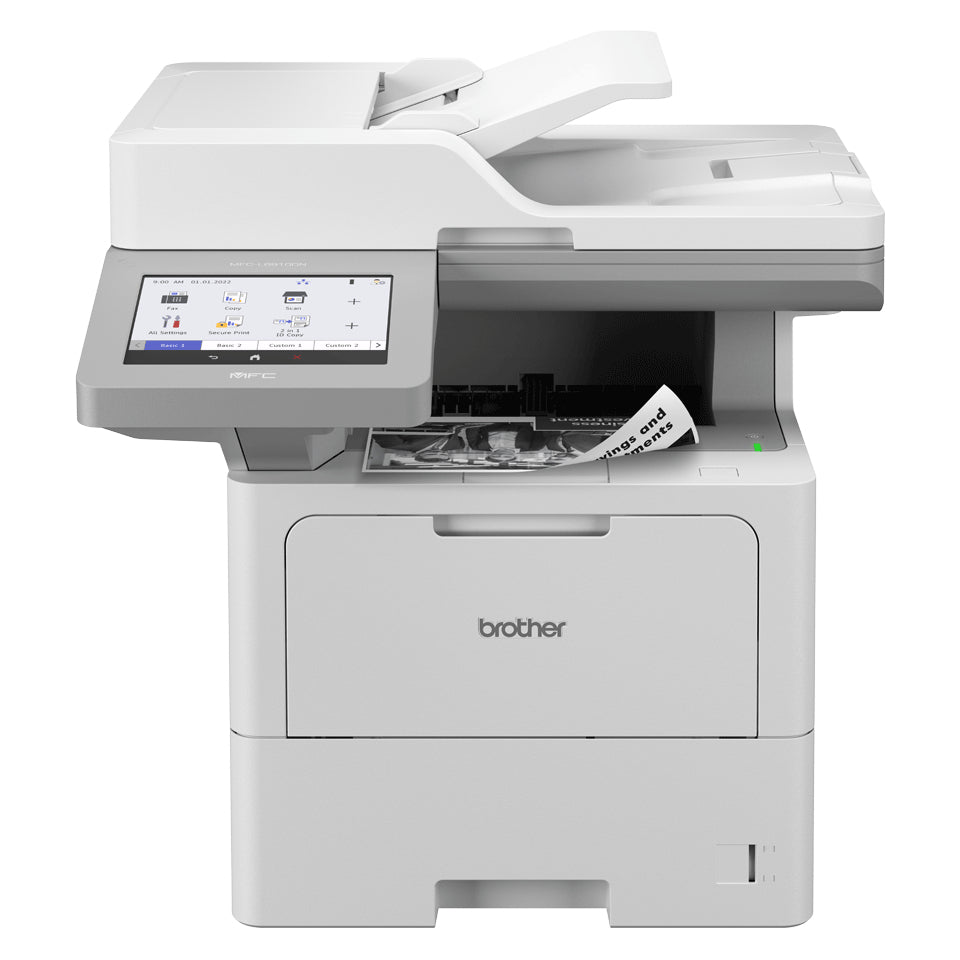 BROTHER MFC-L6910DN MFP Mono B/W laser A4 50ppm copy 50ppmprint 520 sheets USB 2.0 Gigabit LAN Wi-Fi NFC USB 2.0 host