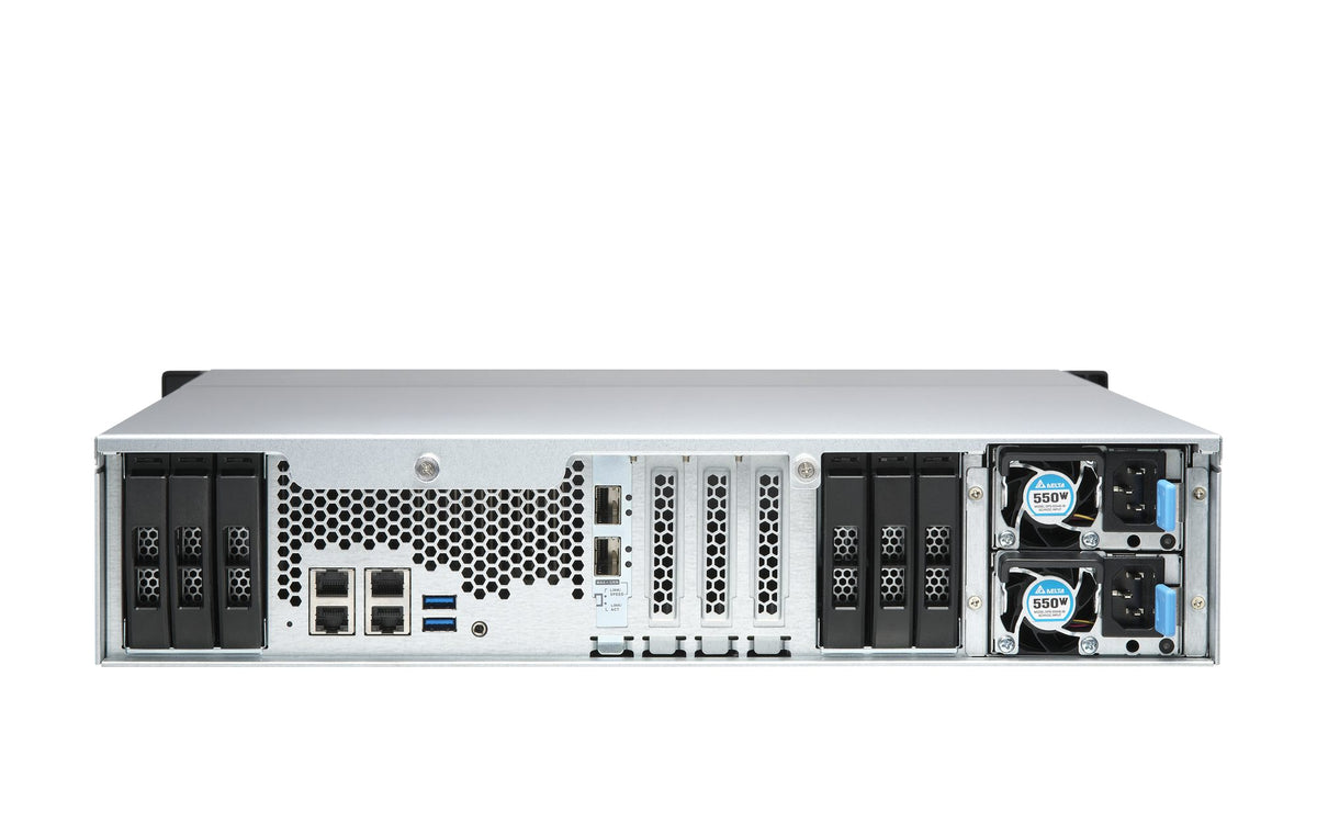 QNAP 18-Bay SATA 6Gbps 12 x 3.5"+6 x