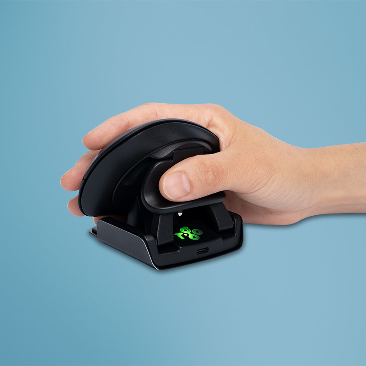 R-Go TOOLS Souris Twister filaire & Bluetooth, M noire
