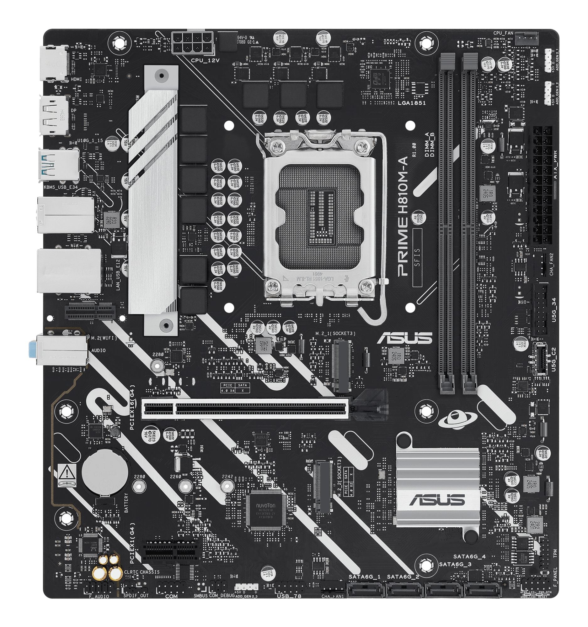 ASUS H810M-A-CSM LGA1851 micro-ATX