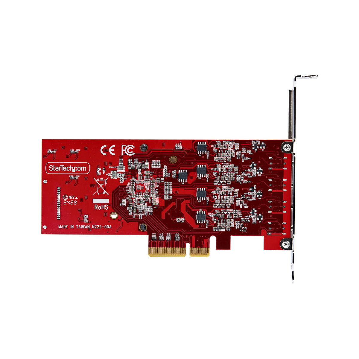 4-Port USB Type-C PCIe Card USB-C 10Gb
