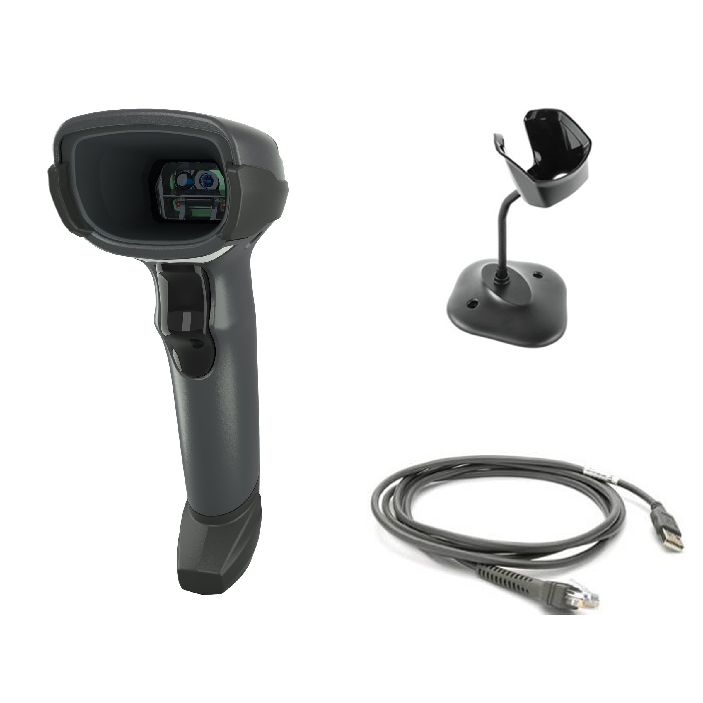 Zebra DS4608-SR Scanner de codes-barres portable 1D2D USB IP52 Noir
