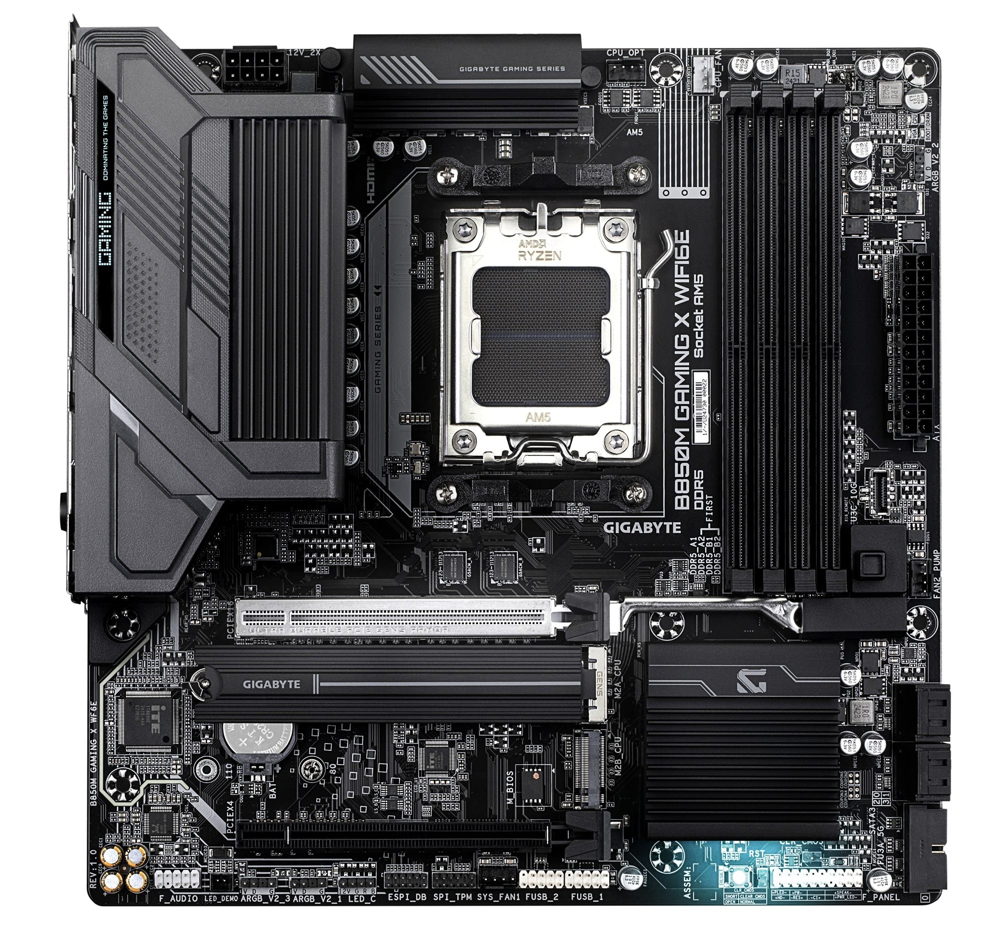 GIGABYTE B850M GAMING X WIFI6E AMD B850 Emplacement AM5 micro ATX