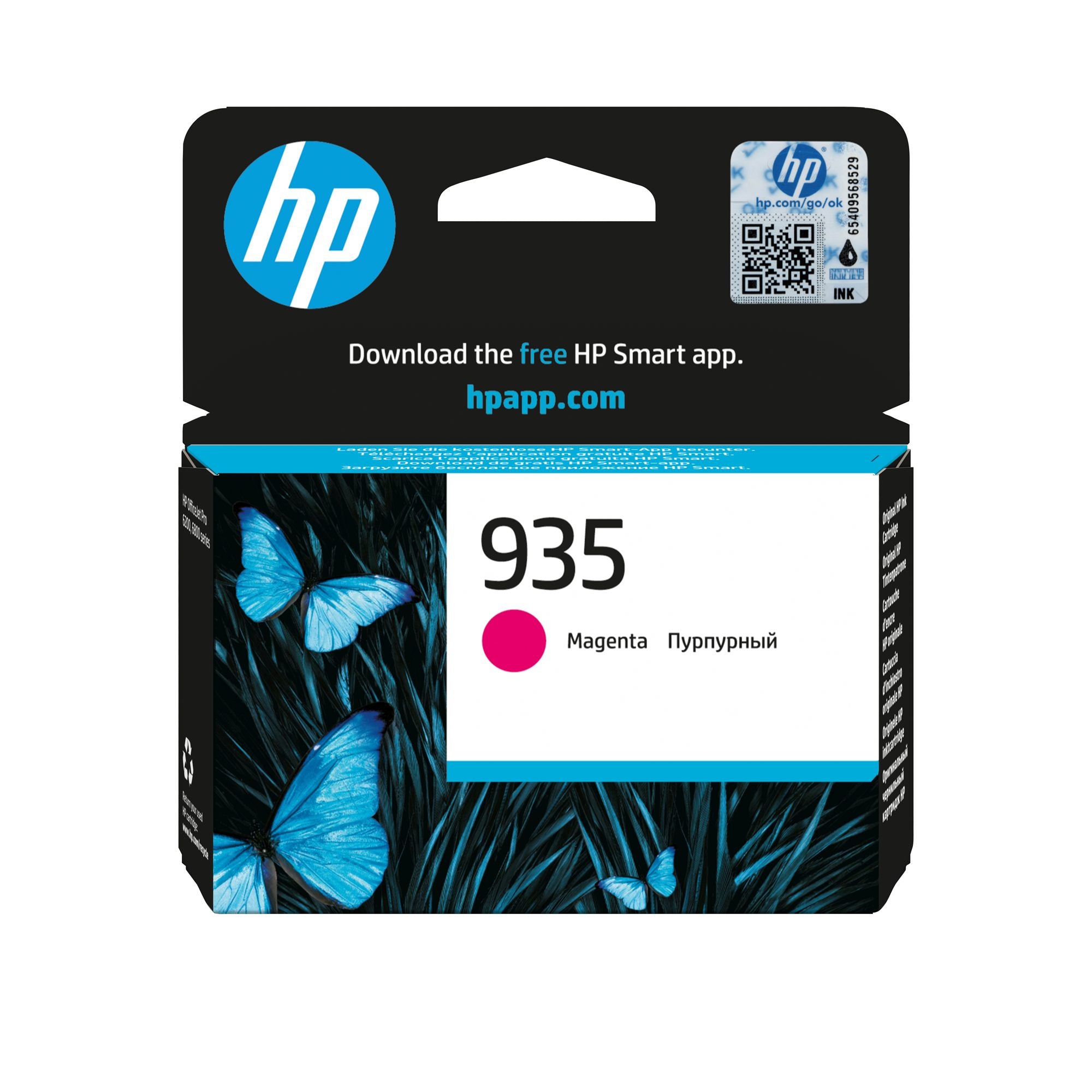 HP 935 original Ink cartridge C2P21AE BGX magenta standard capacity 1-pack