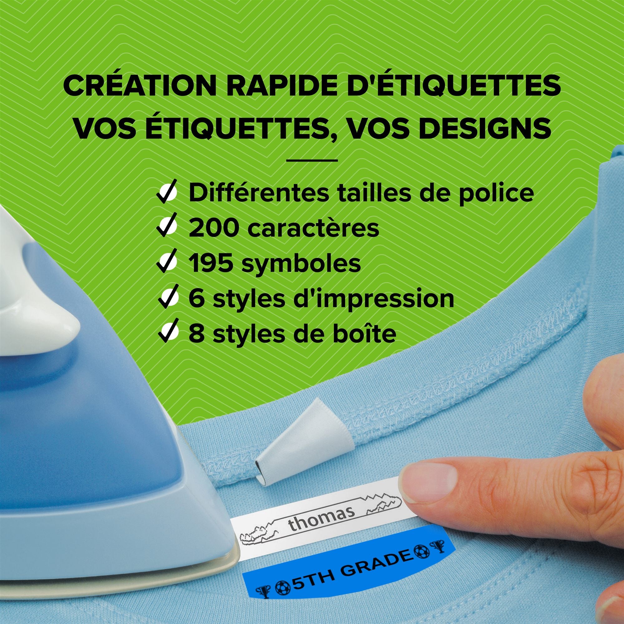 DYMO Etiqueteuse Letratag LT-100T portable