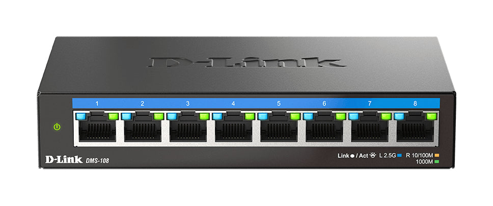 D-LINK Switch 8ports Multigigabit 2.5Gps