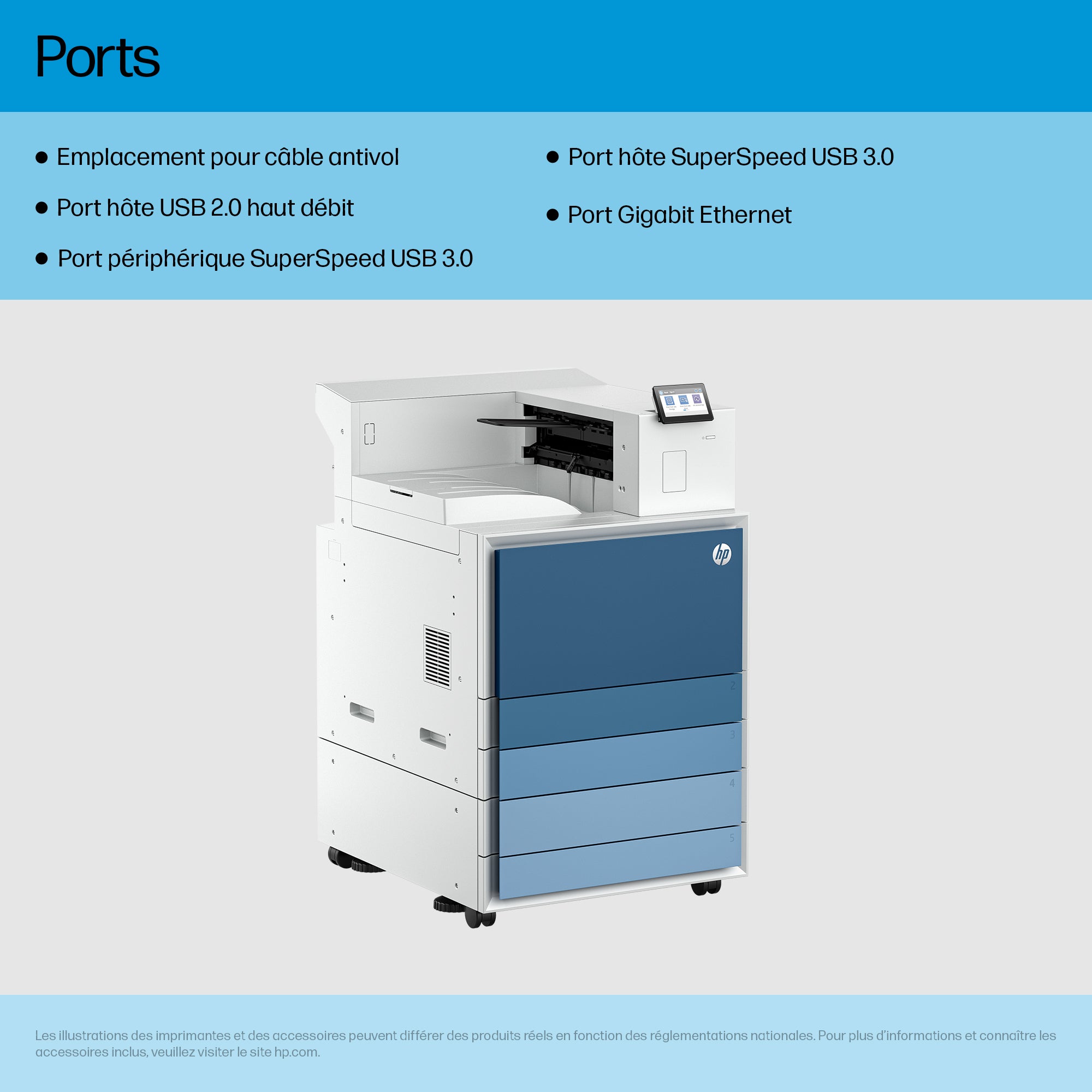 HP LaserJet Ent 8501x Printer EU