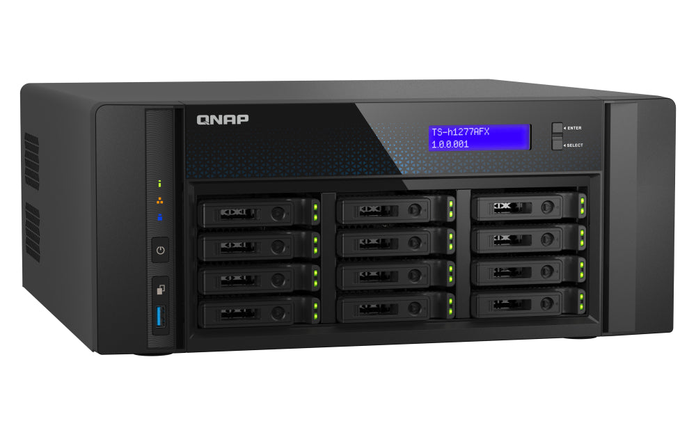 12-bay 2.5" SATA all flash desktop NAS