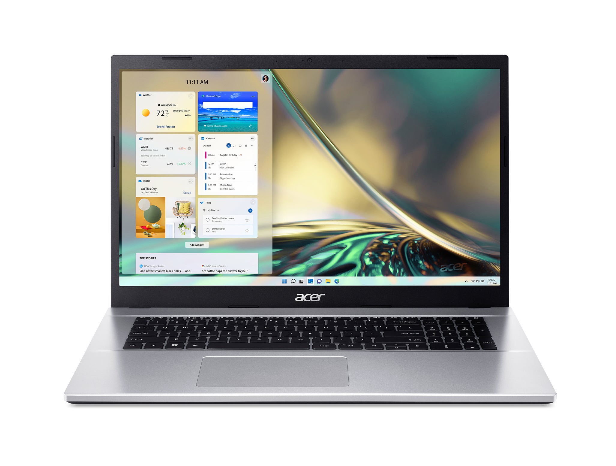 Portable ACER A317-54-38AR Intel Core i3-1215U 8Go DDR4 512GoSSD Intel Iris Xe G