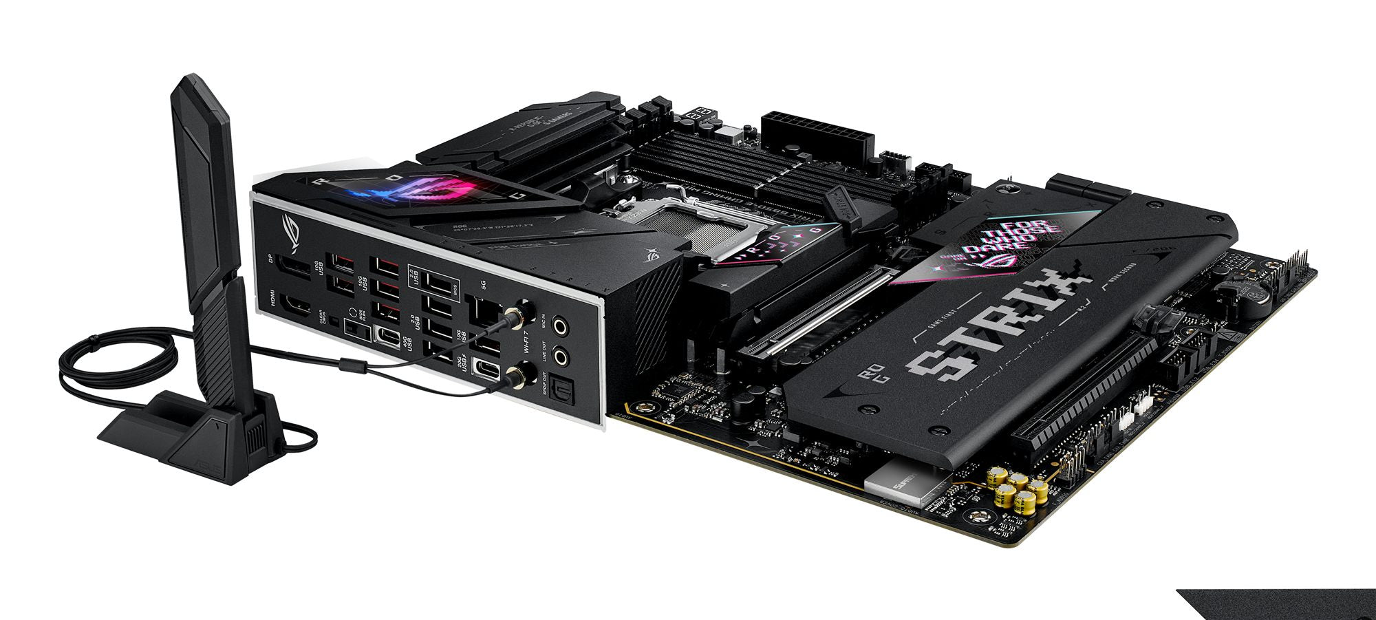 ASUS ROG STRIX B850-E GAMING WIFI AM5 DDR5 ATX MB 1xHDMI 1xDP 5xM.2 4xSATA