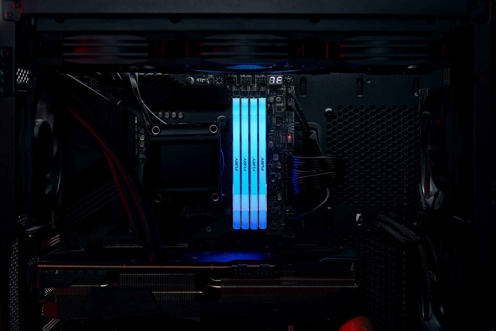 KINGSTON 48Go 8800MT/s DDR5 CL42 CUDIMM Kit of 2 FURY Renegade RGB Silver