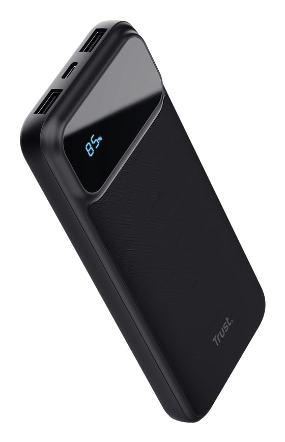 TRUST Powerbank AVALA 10.000 mAh Fast Charge - Black