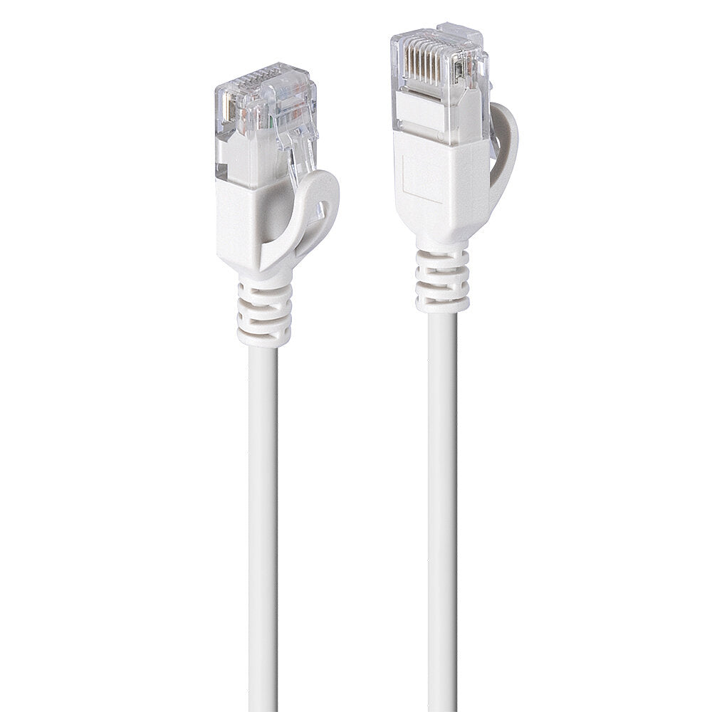 LINDY 1.5m Cat.6A U/UTP Ultra Slim Network Cable Grey