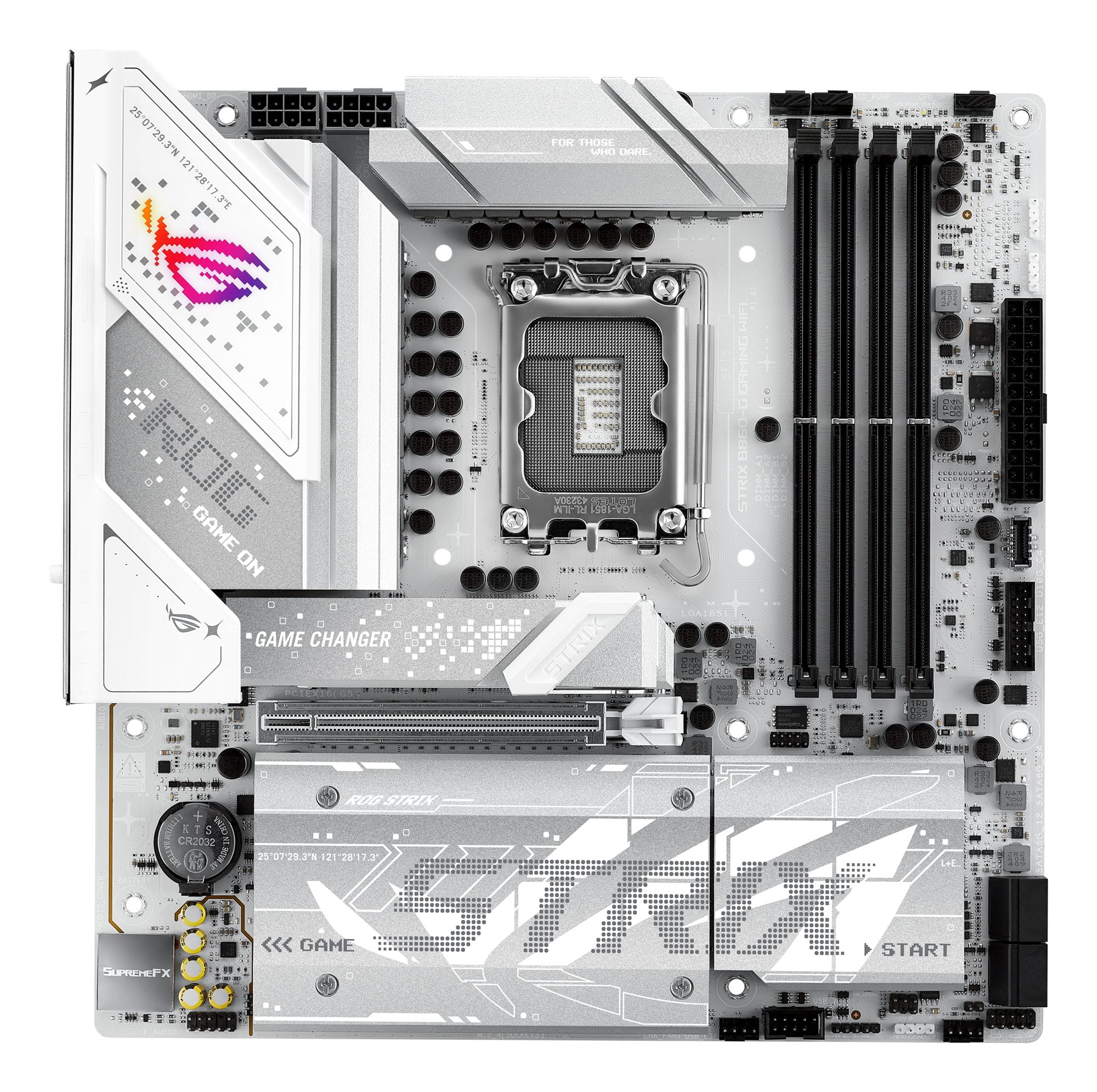 ASUS ROG STRIX B860-G GAMING WIFI LGA1851 DDR5 micro ATX MB 1xHDMI 1xDP 1xThunderBolt 4xM.2 4xSATA