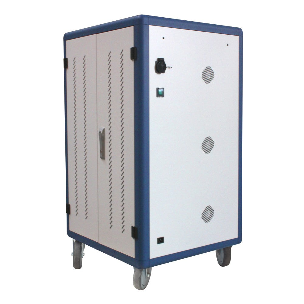 Techly I-CABINET-30DUTY Armoire de chargement pour 30 tablettes 30 ports USB 5V 30 prises AC
