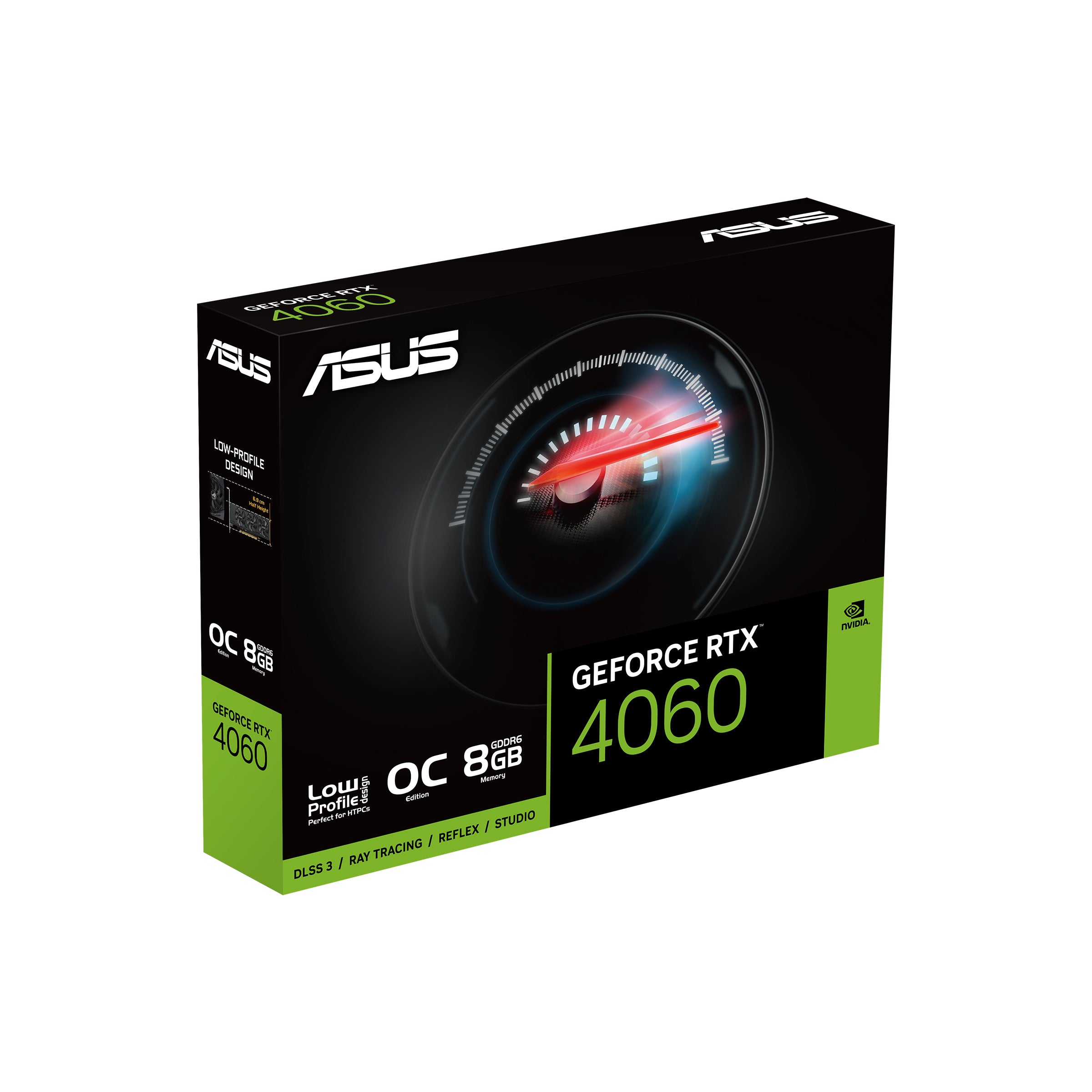 ASUS RTX 4060 O8G LP BRK 8Go GDDR6 HDMI 2.1 2xDisplayPort 1.4a