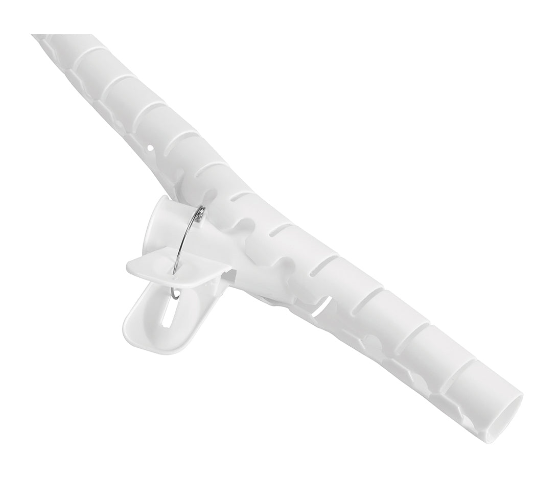 NEOMOUNTS Spiral Cable Wrap 15mm multiple cables white