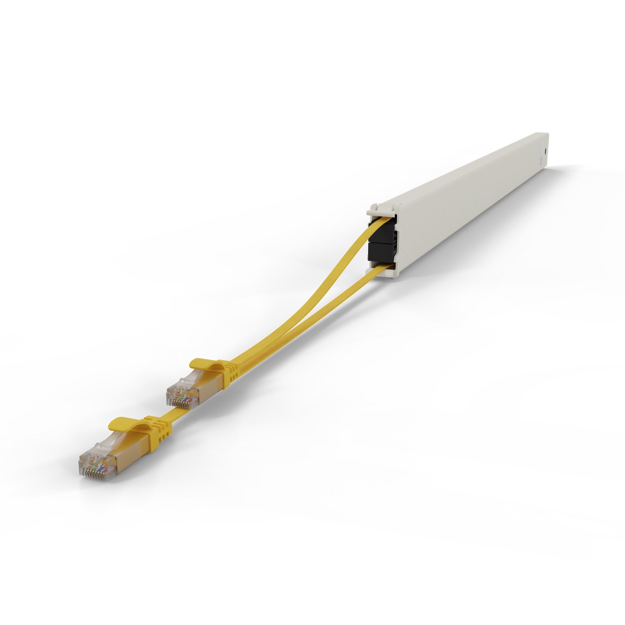 PATCHBOX ONE CASSETTE CAT6A UTP JAUNE 2,5 m 46U