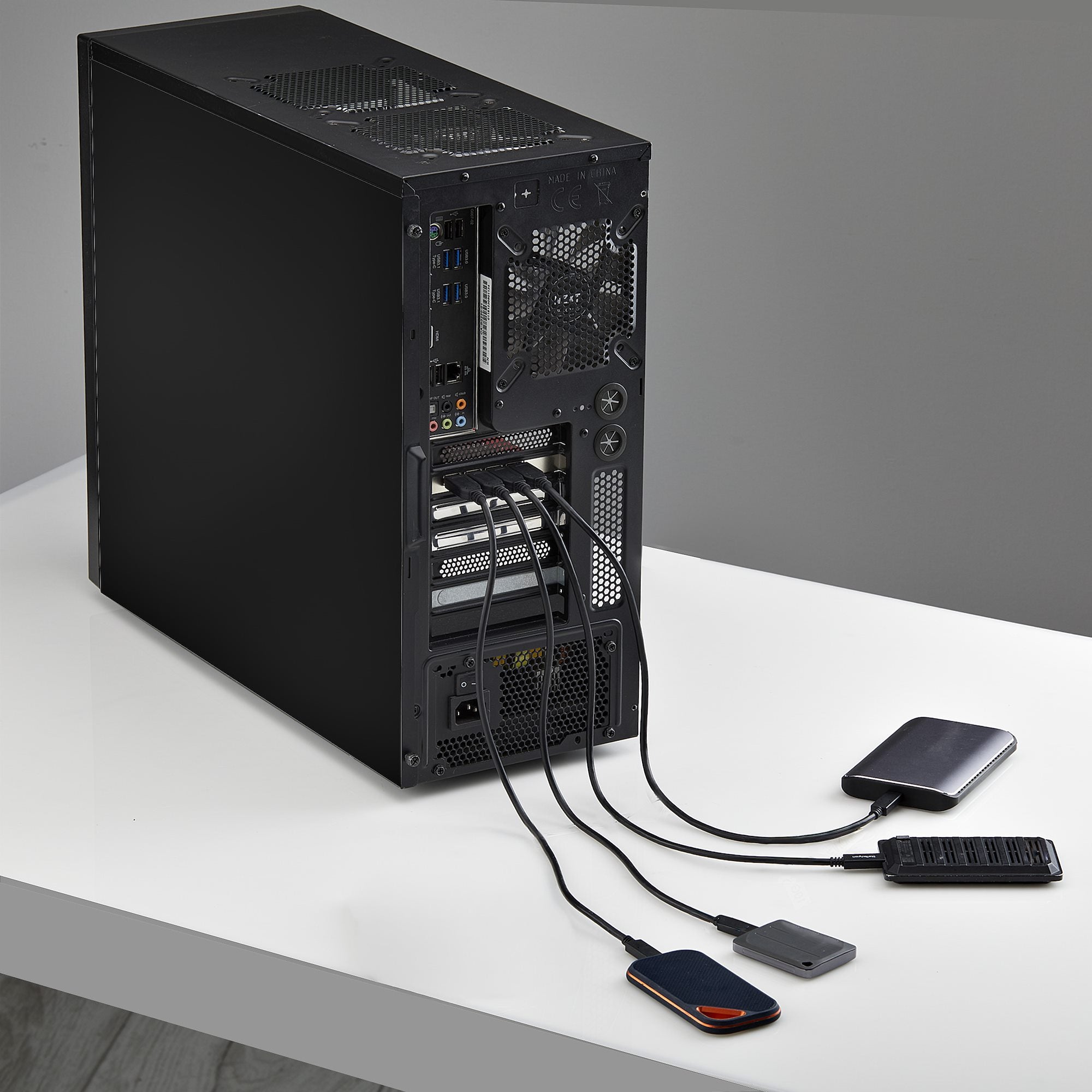 4-Port USB-A PCIe Card USB 3.2 10Gbps