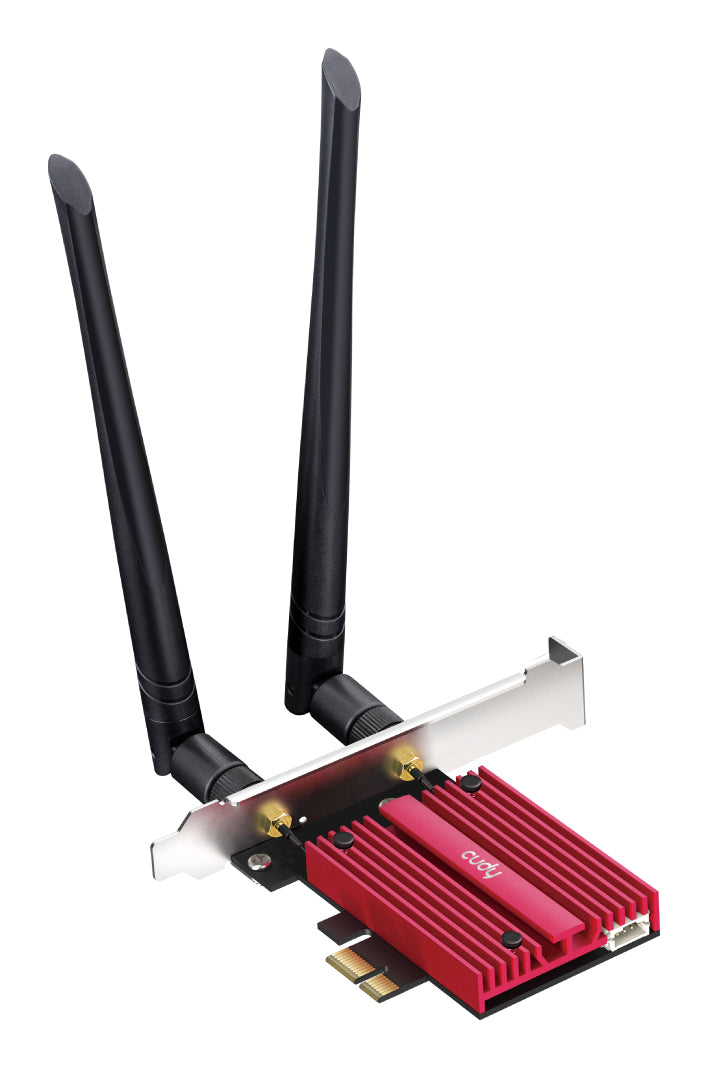 Cudy WE3000S carte réseau Interne WLAN / Bluetooth 2400 Mbit/s