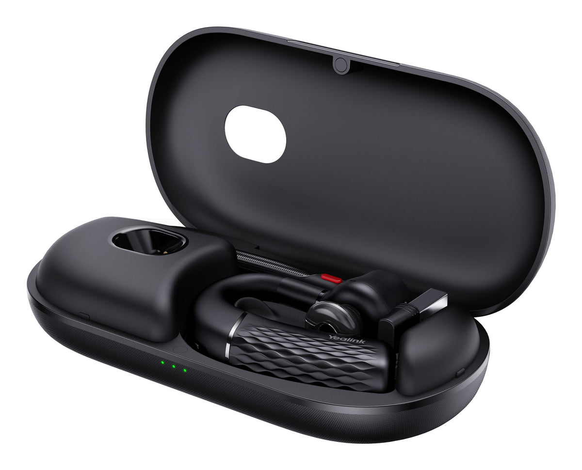 Yealink BH71 Pro Sans fil Crochets auriculaires Bureau/Centre d'appels USB Type-C Bluetooth Noir