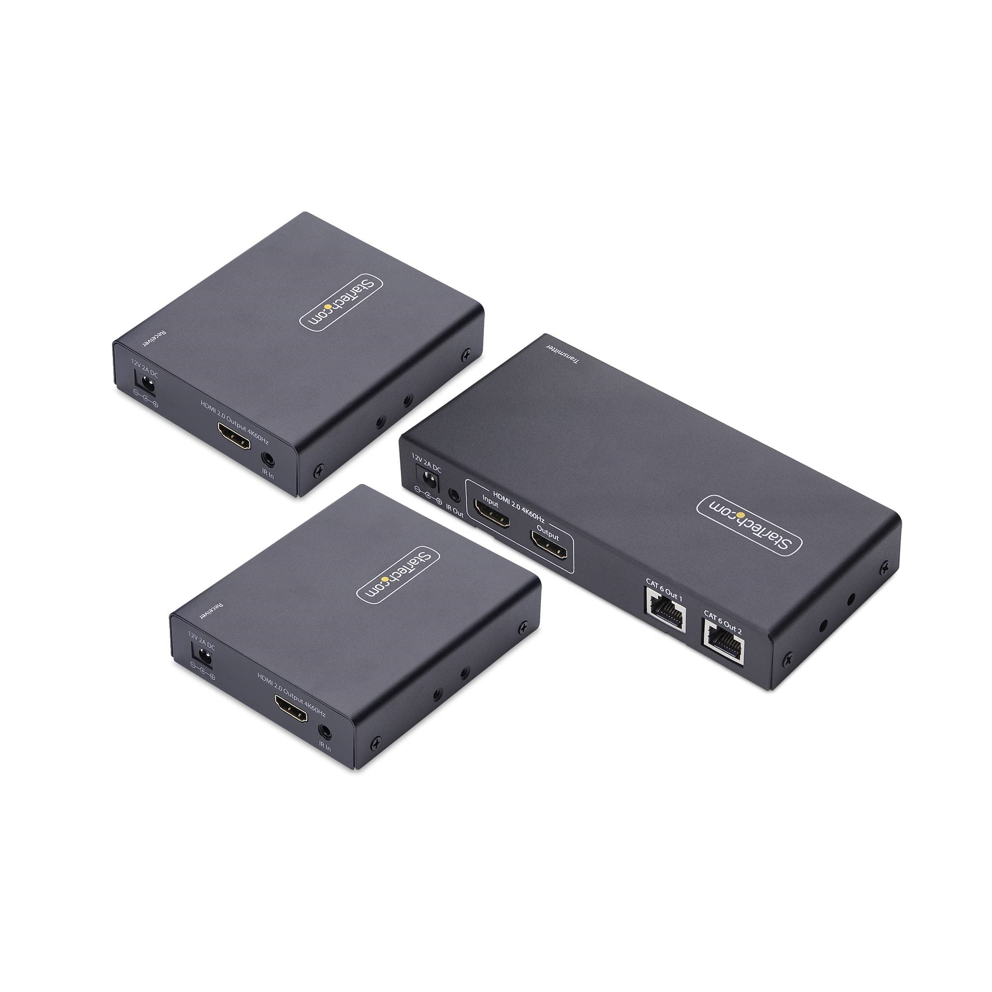 2-Port HDMI Extender/Splitter Over CAT6