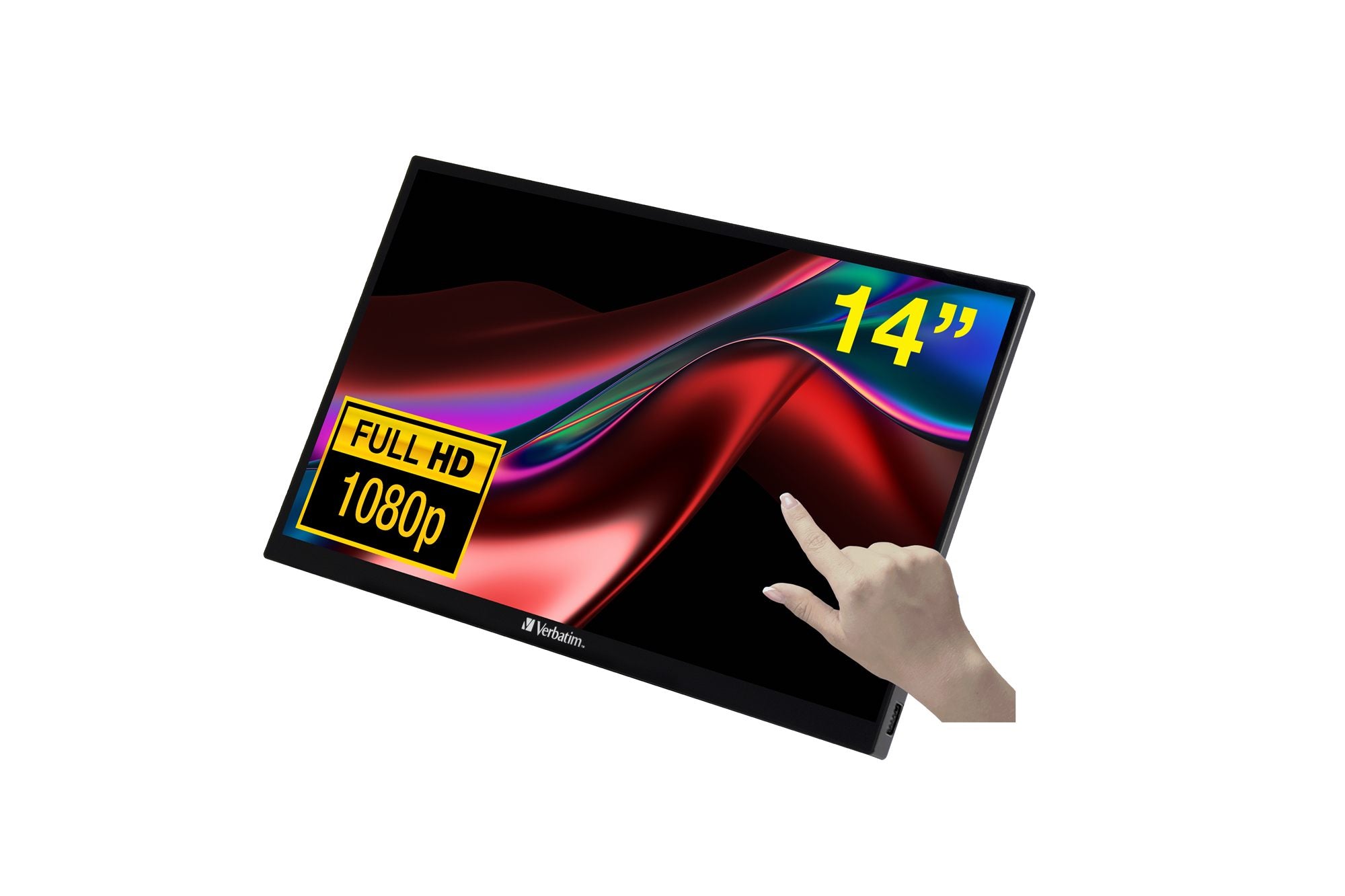 Verbatim PMT-14 Portable Touchscreen Mon