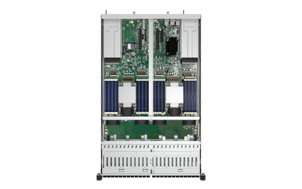 24-Bay all-flash U.2 NVMe PCIe Gen4 dual