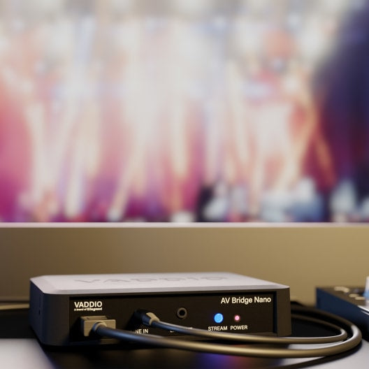 Vaddio AV conferencing bridge 1920 x 1080 pixels Ethernet LAN Black