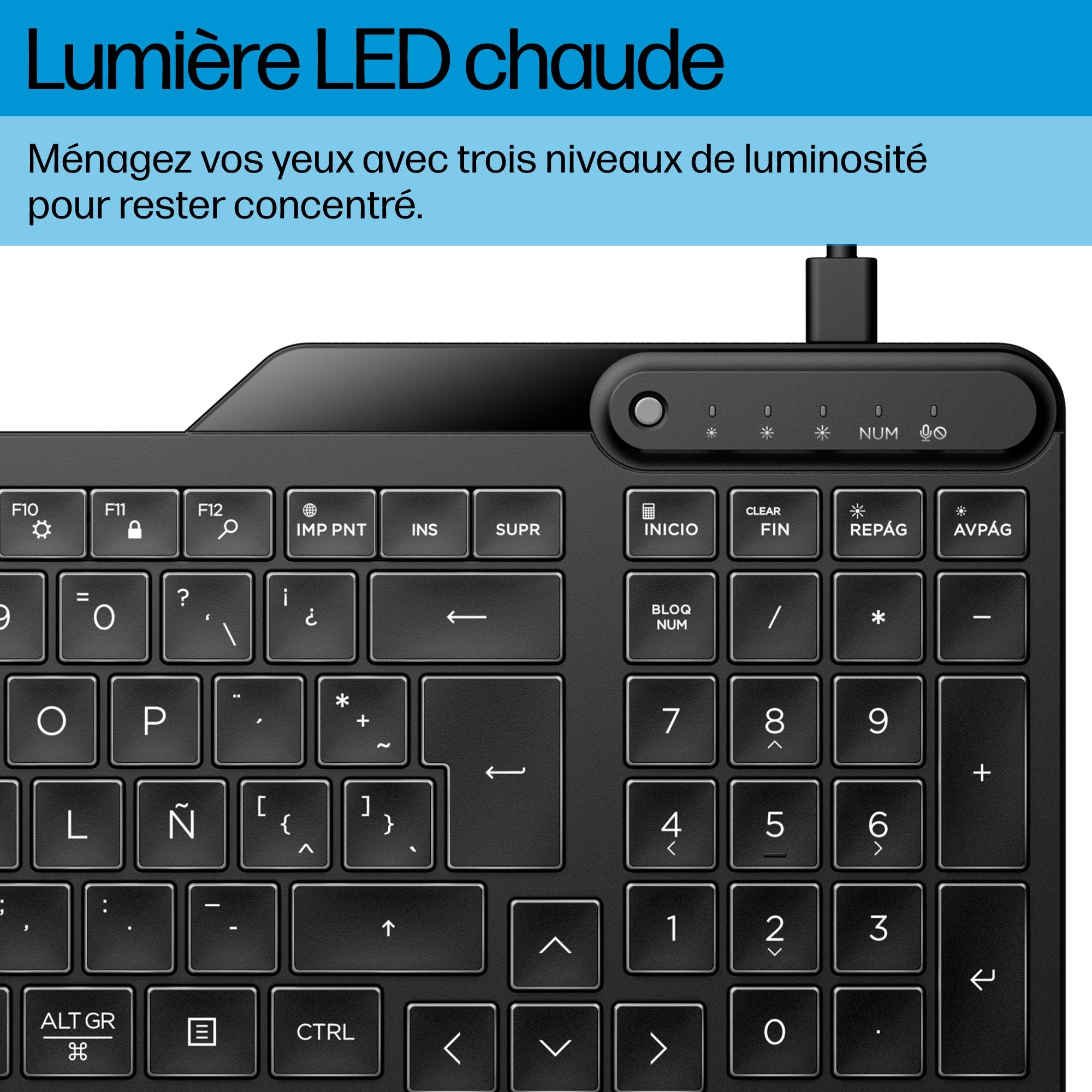 HP 405 Multi-Device BL WD KBD France
