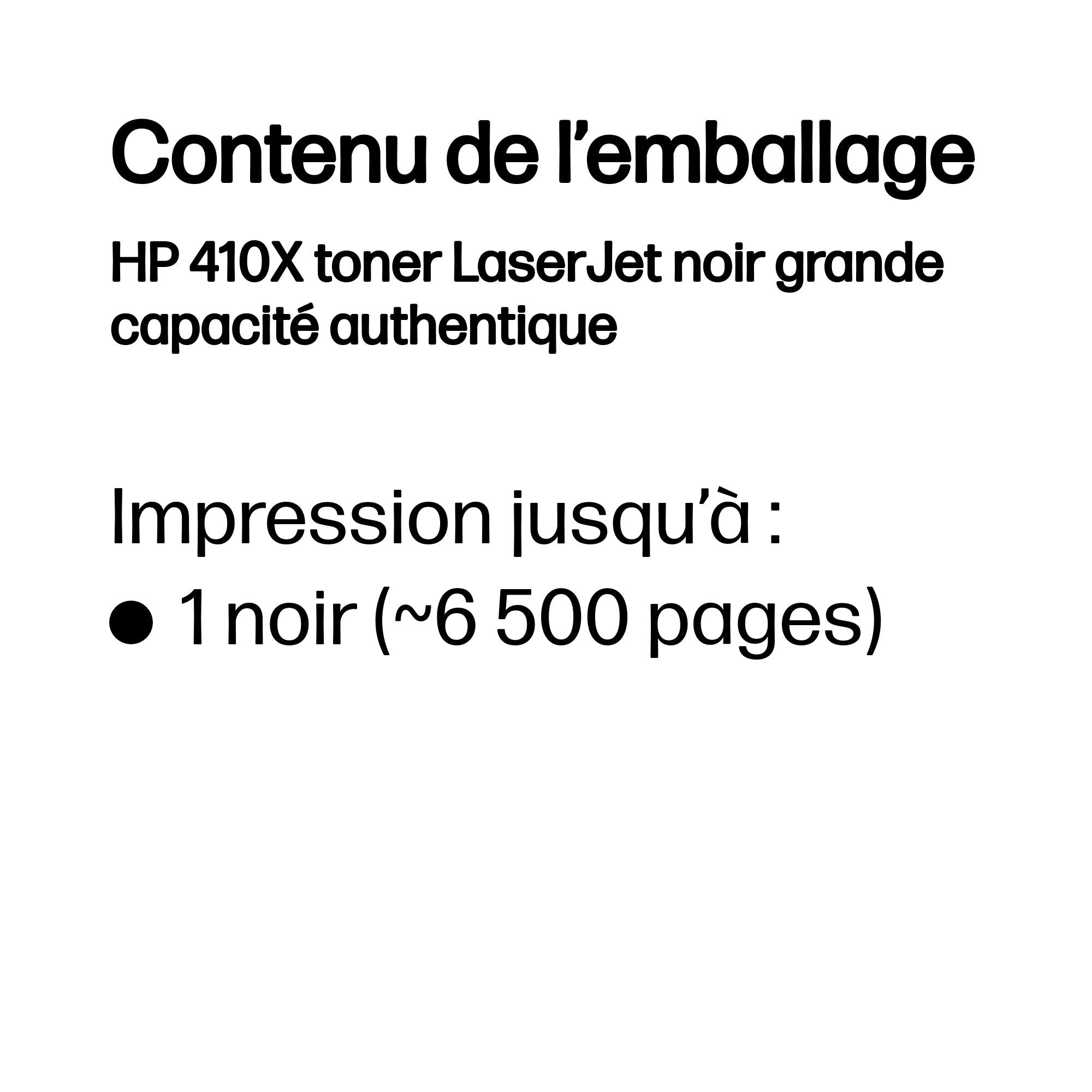 HP 410X original Toner cartridge CF410X black HY