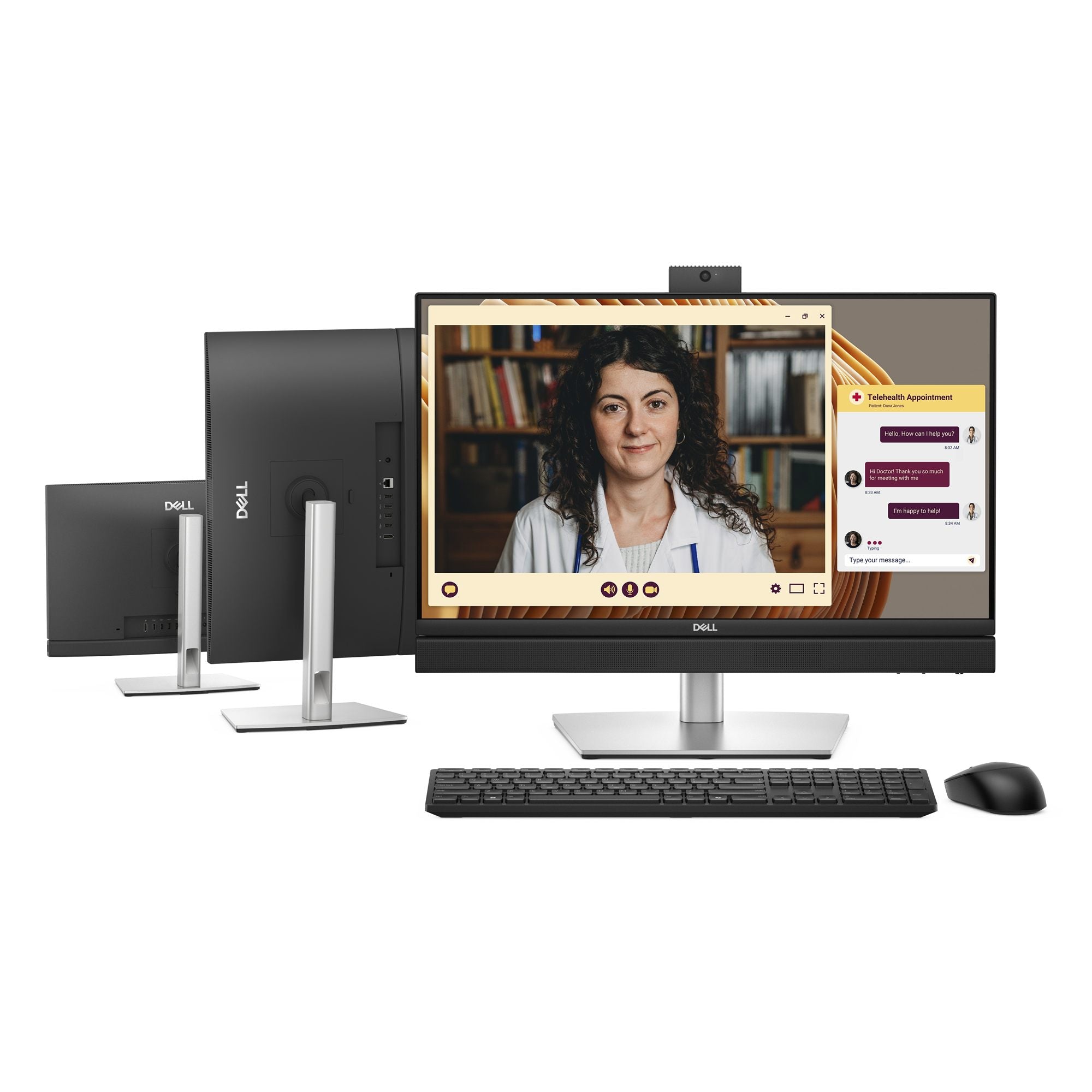 "DELL Pro QC24251 Intel® Core™ i5 i5-14500T 61 cm (24"") 1920 x 1080 pixels All-in-One PC 16 GB DDR5-SDRAM 512 GB SSD Windows 11 Pro Wi-Fi 6E (802.11ax) Black"