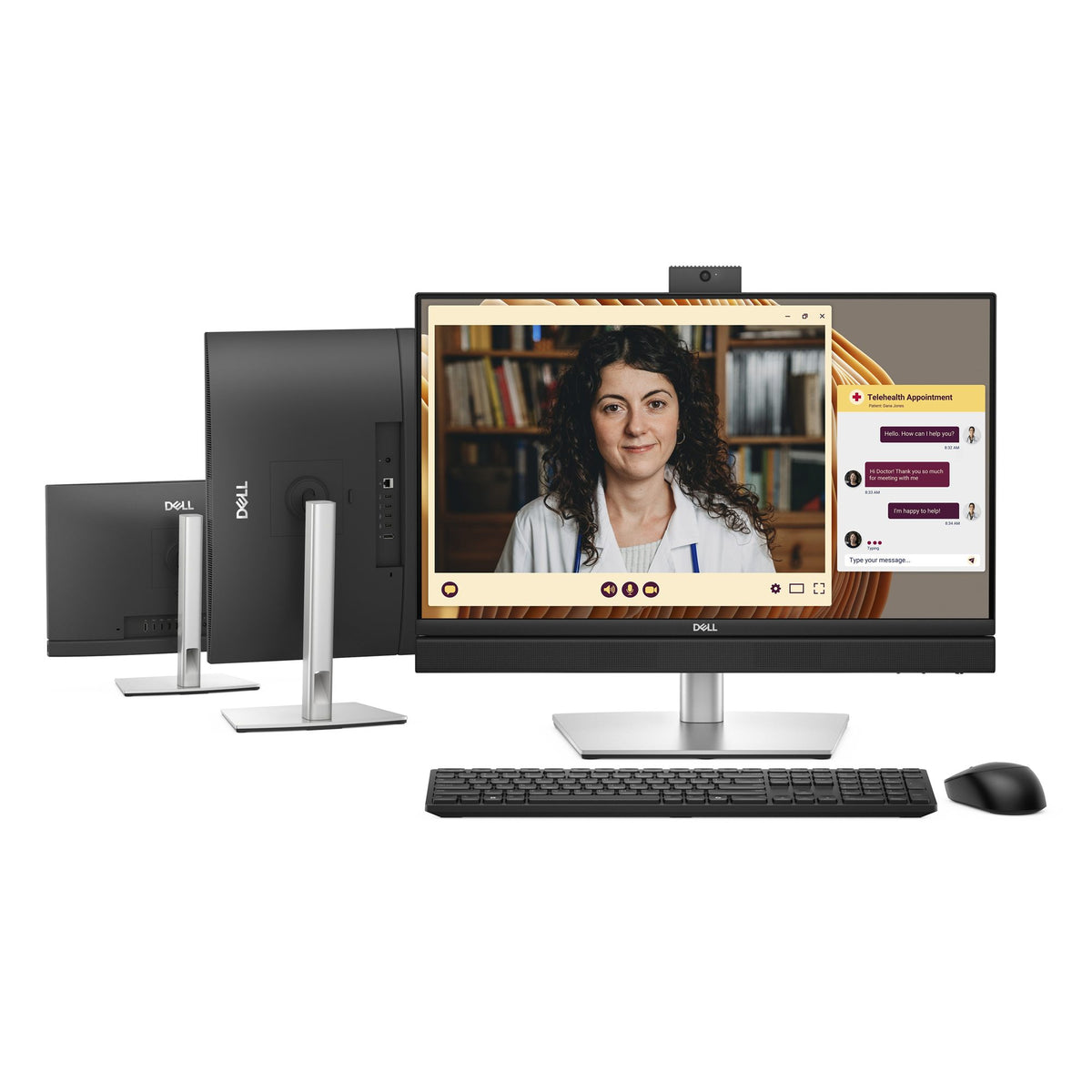 "DELL Pro QC24251 Intel® Core™ i5 i5-14500T 61 cm (24"") 1920 x 1080 pixels All-in-One PC 16 GB DDR5-SDRAM 512 GB SSD Windows 11 Pro Wi-Fi 6E (802.11ax) Black"